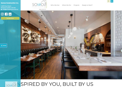 Somos Construction website